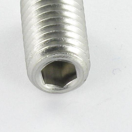 1 x Vis métaux Inox A2 Sans tête six pans creux (sthc) Clé de 6 HC6 M12X25 Bout pointeau