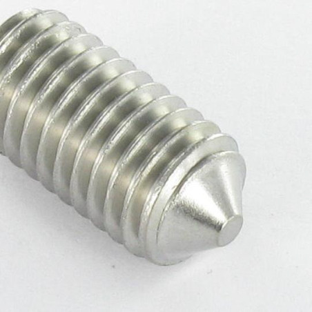 1 x Vis métaux Inox A2 Sans tête six pans creux (sthc) Clé de 6 HC6 M12X25 Bout pointeau