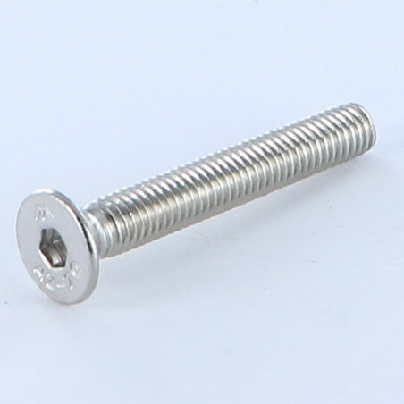 1 x Vis métaux Inox A2 FHC tête fraisée empreinte hexagonale creuse Clé de 3 HC3 M5X35 Filetage total