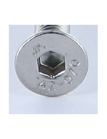 Vis métaux Inox A2 FHC tête fraisée empreinte hexagonale creuse Clé de 4 HC4 M6X50 Filetage total