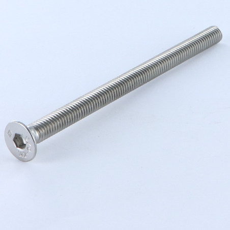1 x Vis métaux Inox A2 FHC tête fraisée empreinte hexagonale creuse Clé de 4 HC4 M6X70 Filetage total