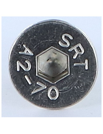 Vis métaux Inox A2 FHC tête fraisée empreinte hexagonale creuse Clé de 5 HC5 M8X16 Filetage total