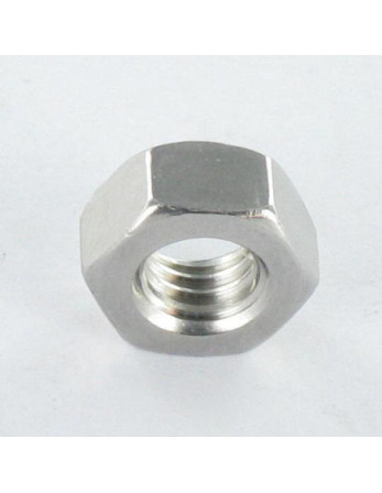 Ecrou Hexagonal HU M48 Inox A2 + Wax lubrifié