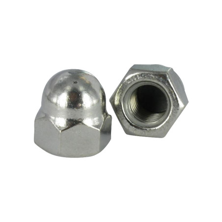 1 x Ecrou borgne Inox A2 M12 Wax lubrifié