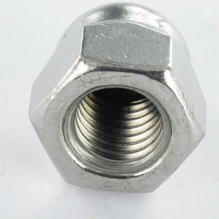 1 x Ecrou borgne Inox A2 M12 Wax lubrifié