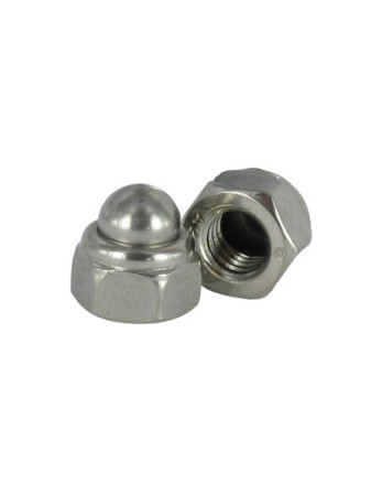 Ecrou Borgne Frein M6 Inox A2