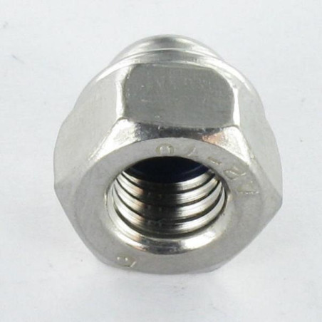 1 x Ecrou Borgne Frein M6 Inox A2