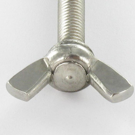1 x Vis Oreilles M5X40 Forme amEricaine Inox A2