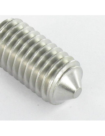Vis métaux Inox A2 Sans tête six pans creux (sthc) Clé de 2.5 HC2.5 M5X30 Bout pointeau