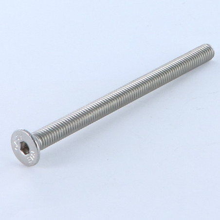 1 x Vis métaux Inox A2 FHC tête fraisée empreinte hexagonale creuse Clé de 2.5 HC2.5 M4X50 Filetage total