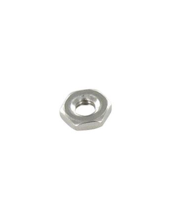 Ecrou hexagonal bas hm/contre Ecrou M8 Epaisseur 4 Inox A2