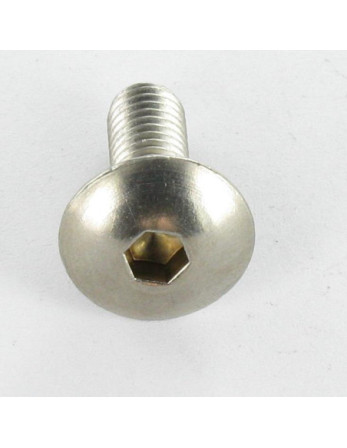 Vis métaux Poelier Clé de 4 HC4 M6X20 Inox