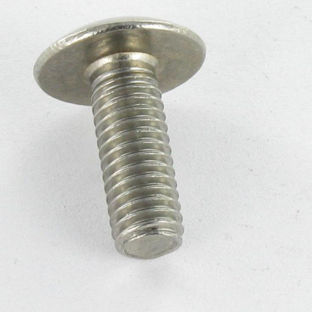 1 x Vis métaux Poelier Clé de 4 HC4 M6X20 Inox