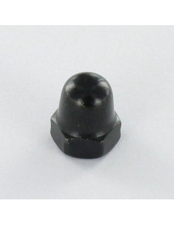 Ecrou Borgne Inox A2 Noir M5 Noir