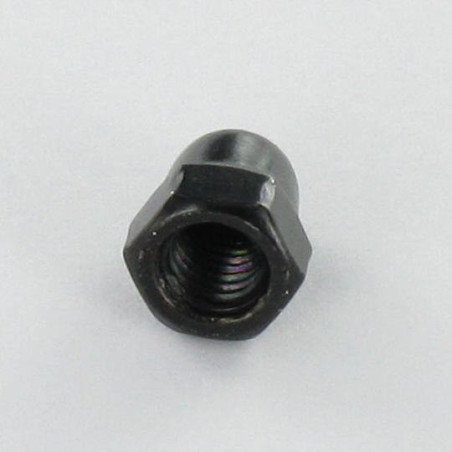 1 x Ecrou Borgne Inox A2 Noir M5 Noir