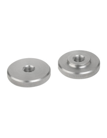 Ecrou MOLETES Type bas M3 Inox A1