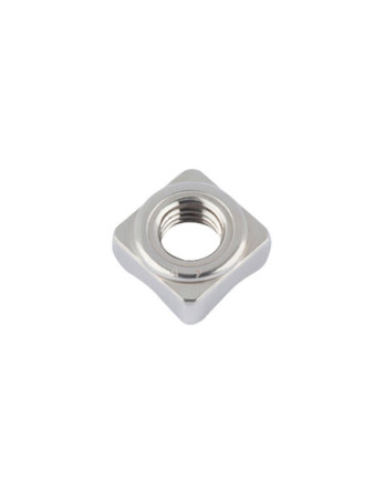 Ecrou carré à souder M5 9X9X4.2 Inox A2