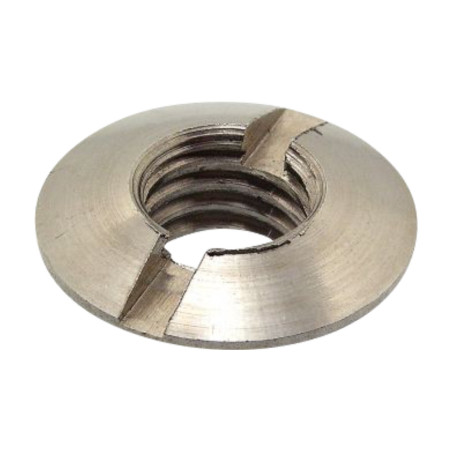 1 x Ecrou fraisé bombé M10 Inox A4