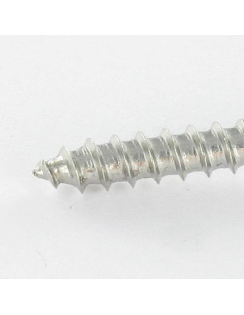 Vis bois Tête fraisée Fendue 3.5X20 Inox A4 microvis