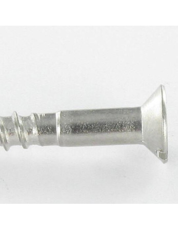 Vis bois Tête fraisée Fendue 5X70 Inox A4
