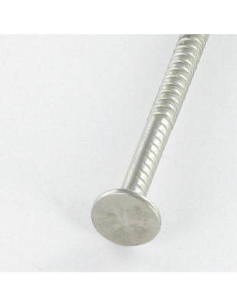 Kg de pointes Anneau Tête plate Longueur 45 Diamètre 2.2 Inox A2