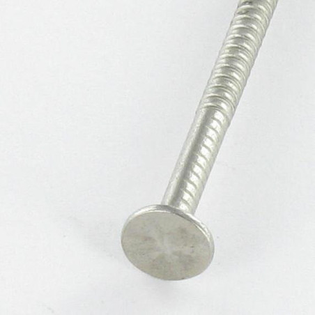 1 x Kg de pointes Anneau Tête plate Longueur 45 Diamètre 2.2 Inox A2