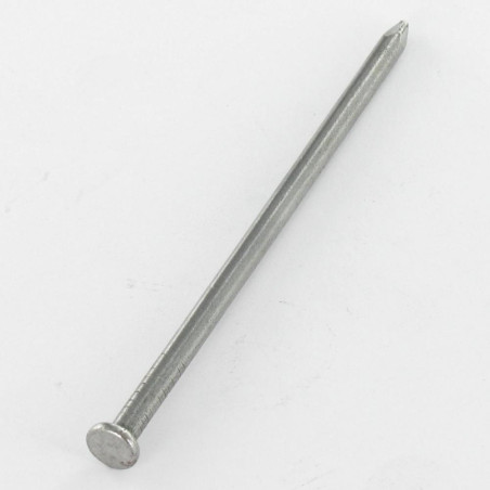 1 x Kg de pointes Acier brut Tête plate 2.7X55