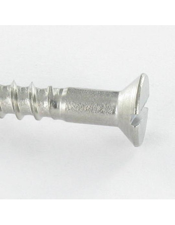 Vis bois Inox A2 Tête fraisée Fendue 5X45