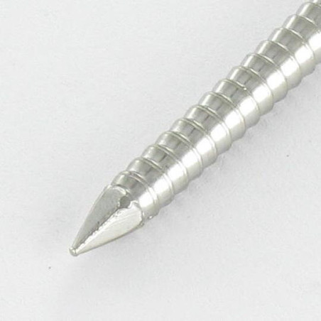 1 x Kg de pointes Inox A4 Tête ronde TR ANNELEE 2.5X35