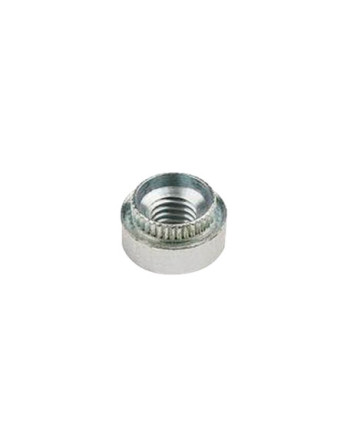 Ecrou à riveter Cylindrique M4 Epaisseur tole 14 Inox A2
