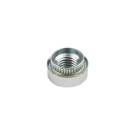 1 x Ecrou à riveter Cylindrique M5 Epaisseur tole 18 Inox A2