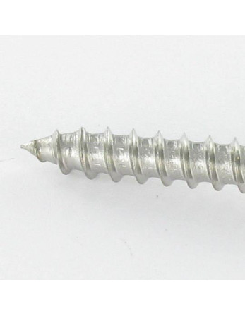 Vis bois Inox A2 Tête fraisée Fendue 4.5X45