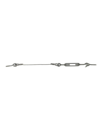 Kit 30 mètres de cable inox diamètre 2