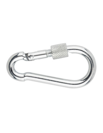Mousqueton de sécurité Diamètre Câble 18 Acier zingué