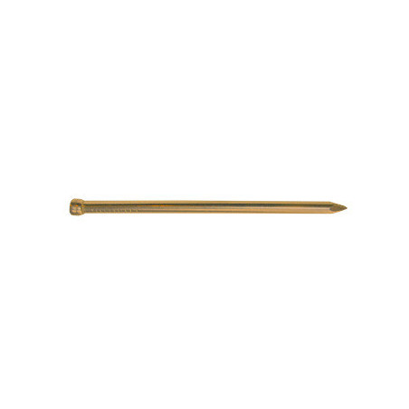 1 x Kg de pointes Laiton Tête homme 1,8X25 Diamètre de tête: 2.5