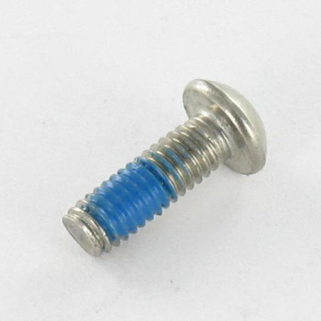 1 x Vis métaux Inox A2 BHC (Tête Bombée Hexagonal creux) M4X12 Clé de 2.5 HC2.5 Filetage total Frein filet