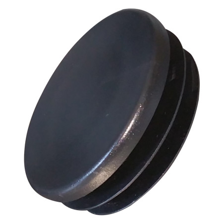 1 x Bouchon rond pour tube Diamètre Extérieur 48.4 Intérieur 38-43.4 Polyethylène noir