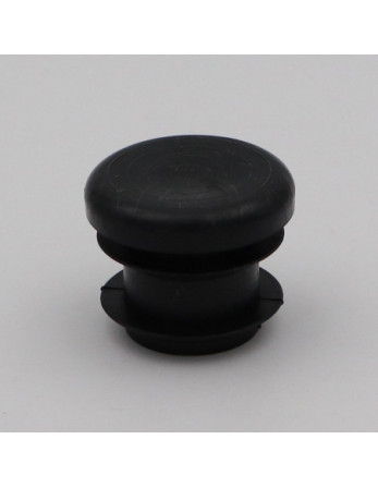 Bouchon rond pour tube Diamètre Extérieur 30 Intérieur 26-28 Polyethylène noir