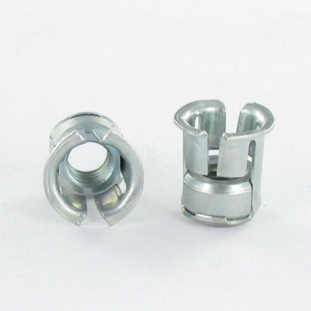 1 x Ecrou Cage Rond M8 Epaisseur tole 1 à 6 CV4828HG Acier zingué