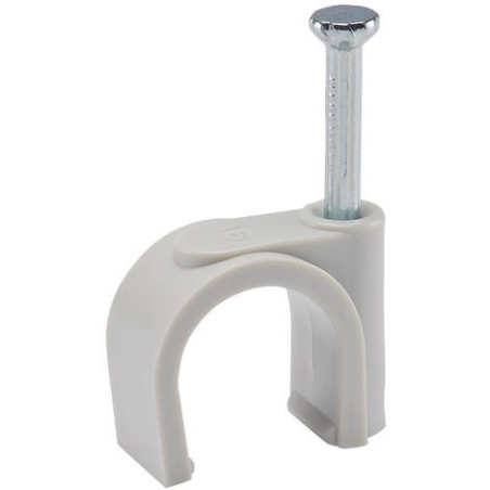 1 x Pontet à FRAPPER Diamètre 4 nylon blanc