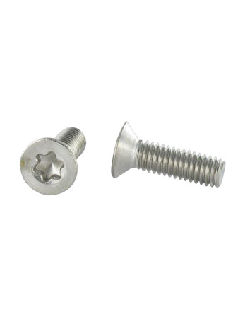 Vis métaux Tête fraisée TORX T20 M4X10 Inox A4