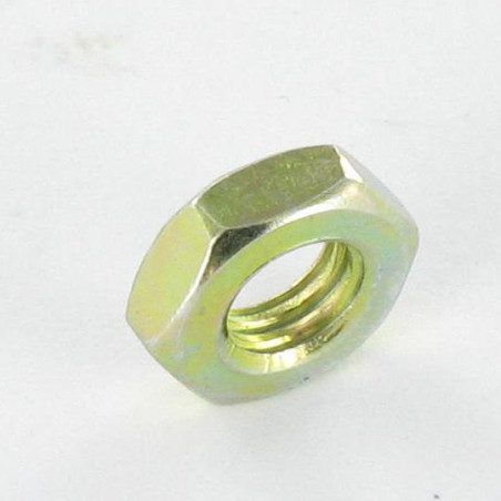 1 x Ecrou hexagonal bas hm/contre Ecrou M10 Bichromaté