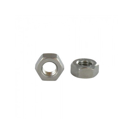 1 x Ecrou hexagonale 3/4 UNC ou equivalent BSW pas anglais WHITWORTH Inox A2