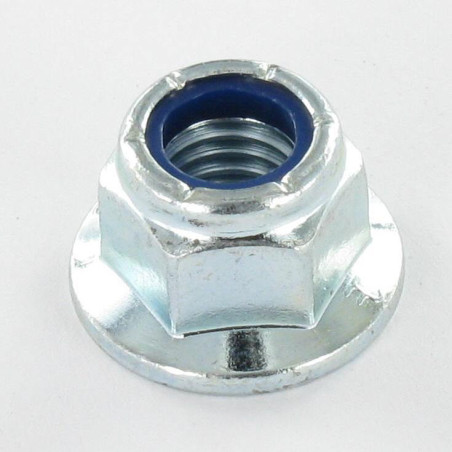 1 x Ecrou frein Embase lisse M6 Acier zingué