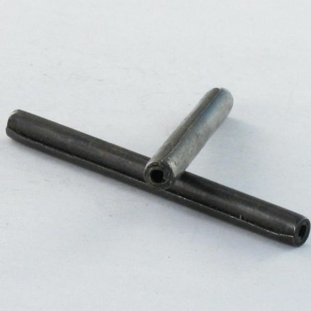 1 x Goupille SPIRALE Acier brut 4X45