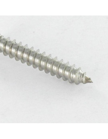 VBA Vis bois agglo Tête fraisée Fendue 4X25 Inox A2