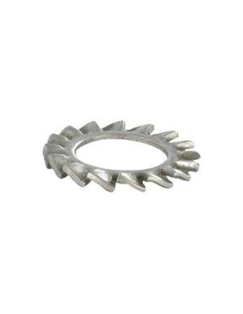 Rondelle éventail Inox A2 à dentures extérieures AZ M4X8X0.5