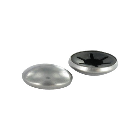 1 x Rondelle de blocage avec capuchon ARANLOCK pour axe de diamètre 12 capuchon de 22 Inox A2
