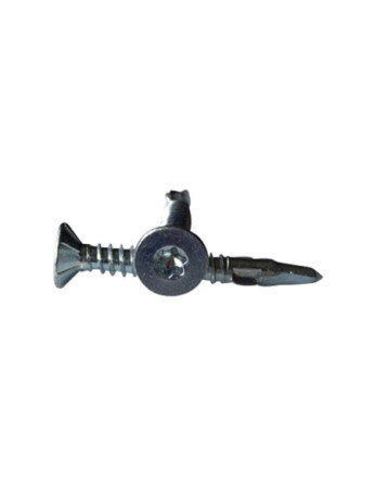 Vis autoperceuse Bimétal Tête fraisée Cranté TORX T25 4.8X38