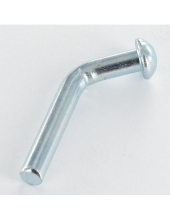 Goupille de sécurité pour rack et rayonnage Tête ronde TR 6X45 Acier zingué